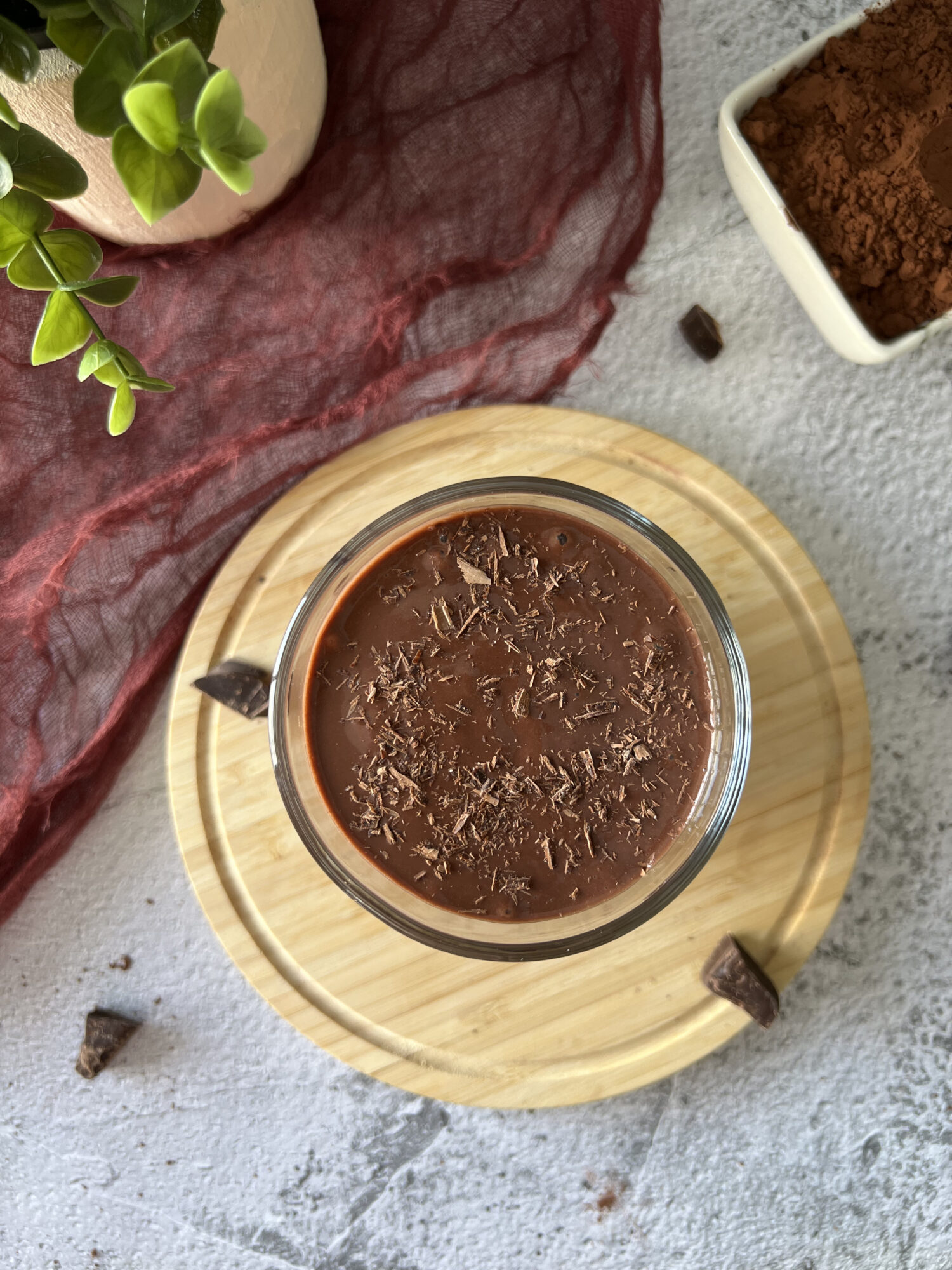 Chocolate Raspberry Banana Smoothie Recipe | Blender Bites