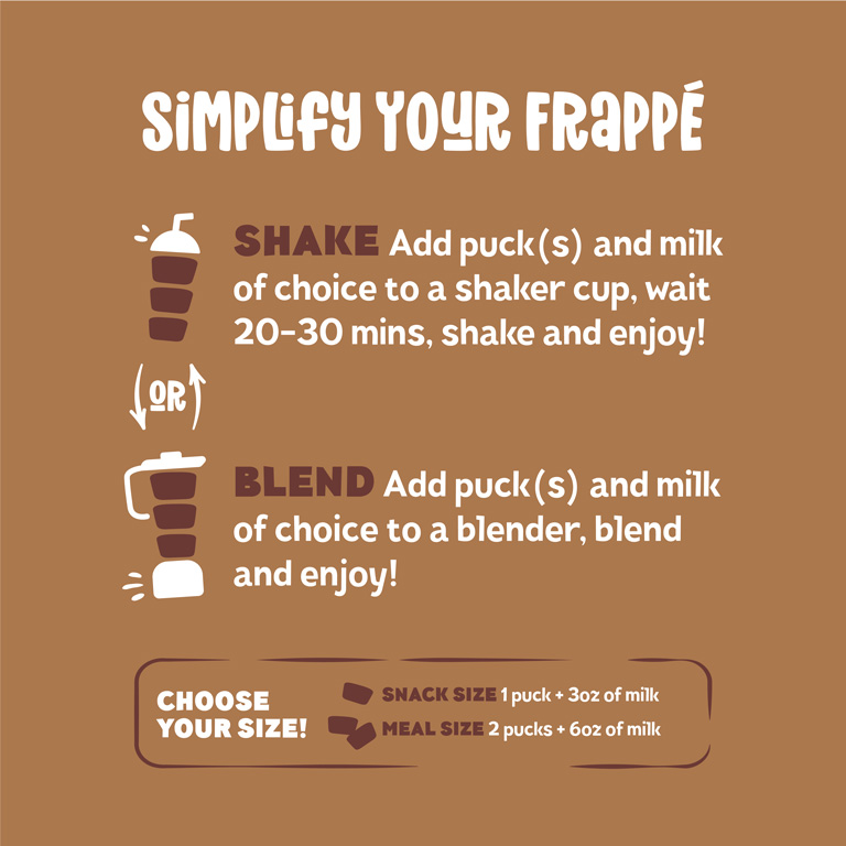 Mindful Mocha Frappé At Home Blender Bites